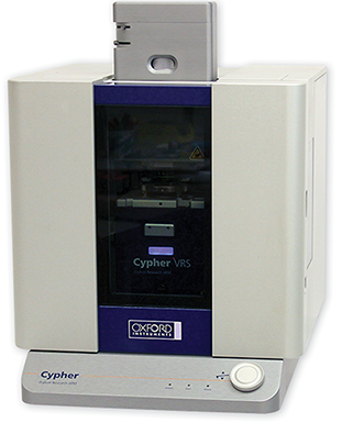 Cypher VRS, the first and only full-feature video-rate atomic force microscope