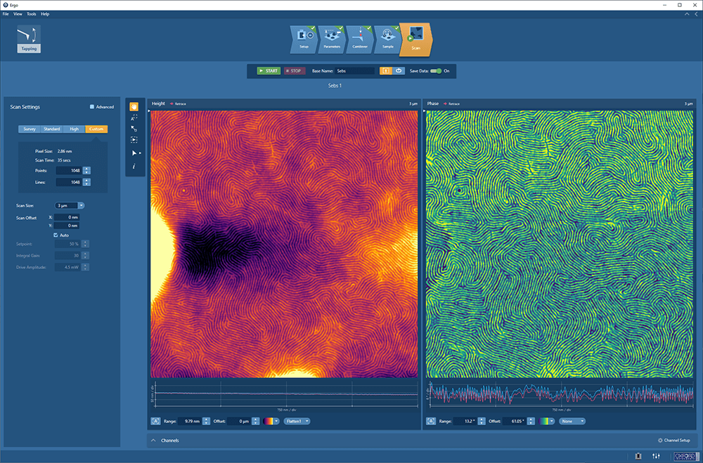 Ergo Software Interface