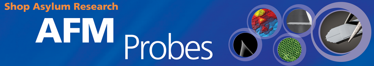 原子間力顕微鏡のプローブ（カンチレバー）をベストプライスですぐにお届け！